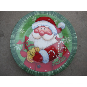 Haonai 2015 wholesale !personalized christmas ceramic plate